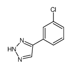 m-chlorophenyl-NH-1,2,3-triazole结构式