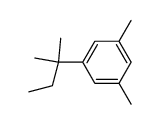 1,3-dimethyl-5-tert-pentyl-benzene结构式