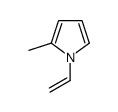1-乙烯-2-甲基-1H-吡咯结构式