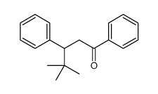 4,4-dimethyl-1,3-diphenylpentan-1-one Structure