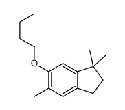 5-butoxy-3,3,6-trimethyl-1,2-dihydroindene Structure