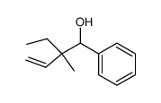 2-Ethyl-2-methyl-1-phenyl-but-3-en-1-ol Structure