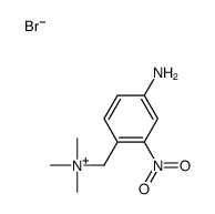 (4-amino-2-nitrophenyl)methyl-trimethylazanium,bromide Structure