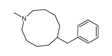 6-benzyl-1-methylazecane Structure