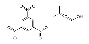 3,5-dinitrobenzoic acid,3-methylbuta-1,2-dien-1-ol结构式