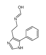 N-[2-(4-phenyl-1H-imidazol-5-yl)ethyl]formamide Structure