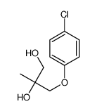 3-(p-Chlorophenoxy)-2-methyl-1,2-propanediol structure