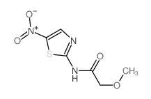 2-methoxy-N-(5-nitro-1,3-thiazol-2-yl)acetamide Structure