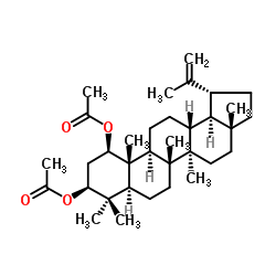 3-表算盘子二醇二乙酸酯结构式