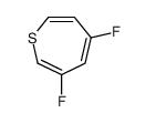 Thiepin, 3,5-difluoro- (9CI) structure