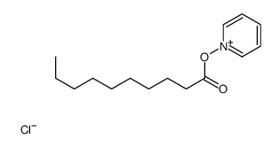 pyridin-1-ium-1-yl decanoate,chloride结构式