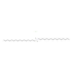 Quaternary ammonium compounds, di-C14-18-alkyldimethyl, chlorides结构式