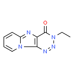 Pyrido[2,1:2,3]imidazo[4,5-d]-1,2,3-triazin-4(3H)-one, 3-ethyl- (9CI) structure