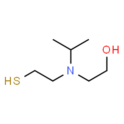 Ethanol, 2-[(2-mercaptoethyl)(1-methylethyl)amino]- (9CI) Structure