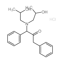 2-Propanone,1-[bis(2-hydroxypropyl)amino]-1,3-diphenyl-, hydrochloride (8CI) picture