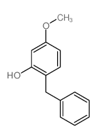 Phenol,5-methoxy-2-(phenylmethyl)- Structure