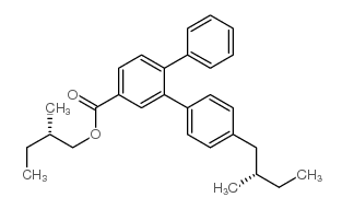 [S-(R*,R*)]-4-(2-methylbutyl)phenyl 4-(2-methylbutyl)[1,1'-biphenyl]-4-carboxylate Structure