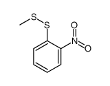 1-(methyldisulfanyl)-2-nitrobenzene结构式