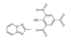 2-methyl-[1,2,4]triazolo[1,5-a]pyridine, picrate Structure