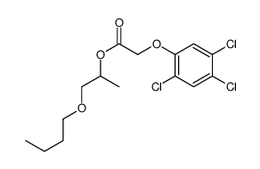 (2,4,5-Trichlorophenoxy)acetic acid 2-butyloxy-1-methylethyl ester structure