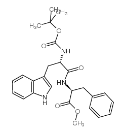 Boc-Trp-Phe-OMe结构式