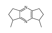 1,7-dimethyl-2,3,6,7-tetrahydro-1H,5H-biscyclopentapyrazine结构式