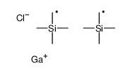 [chloro(trimethylsilylmethyl)gallanyl]methyl-trimethylsilane Structure