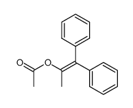 α-Methyl-β-phenylstyryl acetate Structure