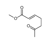 methyl 6-oxohept-2-enoate Structure