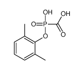 [(2,6-dimethylphenoxy)-hydroxyphosphoryl]formic acid结构式