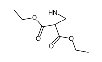 diethyl aziridine-2,2-dicarboxylate结构式