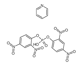 bis(2,4-dinitrophenyl) phoshate pyridinium salt结构式