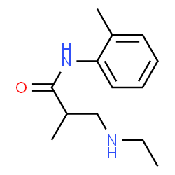 o-Propionotoluidide, 3-(ethylamino)-2-methyl- (8CI) Structure