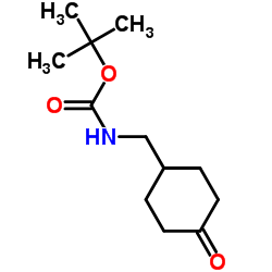 Tert-Butyl (4-Oxocyclohexyl) Methylcarbamate Structure