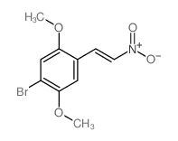 1-bromo-2,5-dimethoxy-4-[(E)-2-nitroethenyl]benzene picture