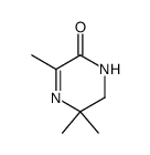 1,2,3,6-tetrahydro-3,5,5-trimethyl-2-pyrazinone结构式