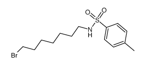 N-tosyl-7-bromoheptylamine Structure