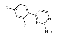 4-(2,4-dichlorophenyl)pyrimidin-2-amine Structure