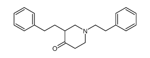 1,3-bis(2-phenylethyl)piperidin-4-one Structure