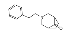 3-(2-phenylethyl)-3-azabicyclo[3.2.1]octan-8-one Structure