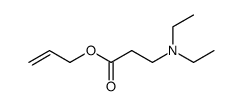N,N-diethyl-β-alanine allyl ester Structure