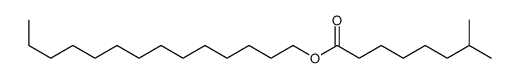 tetradecyl 7-methyloctanoate Structure