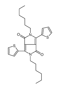 2,5-dihexyl-3,6-di(thiophen-2-yl)pyrrolo[3,4-c] pyrrole-1,4(2H,5H)-dione picture