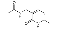 Acetamide,N-(4-hydroxy-2-methyl-5-pyrimidylmethyl)- (4CI)结构式