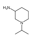 1-Isopropyl-3-piperidinamine structure