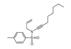 4-methyl-N-oct-1-ynyl-N-prop-2-enylbenzenesulfonamide Structure