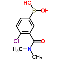 4-氯-3-(二甲基甲酰氨)苯基硼酸图片