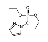 diethyl pyrazol-1-yl phosphate结构式