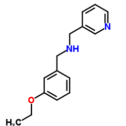 1-(3-Ethoxyphenyl)-N-(3-pyridinylmethyl)methanamine结构式