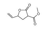 methyl 5-ethenyl-2-oxooxolane-3-carboxylate结构式